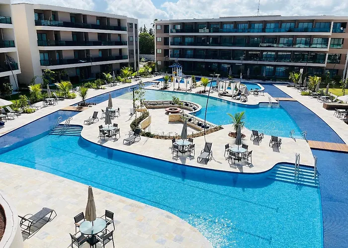 Flat Malia D304 Com Atmosfera De Praia - Muro Alto - By Anfitriao Legal